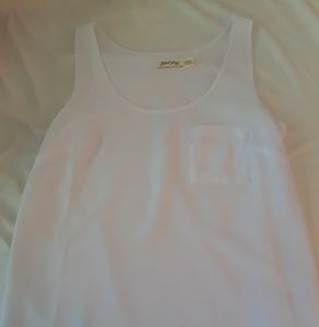 White tank top